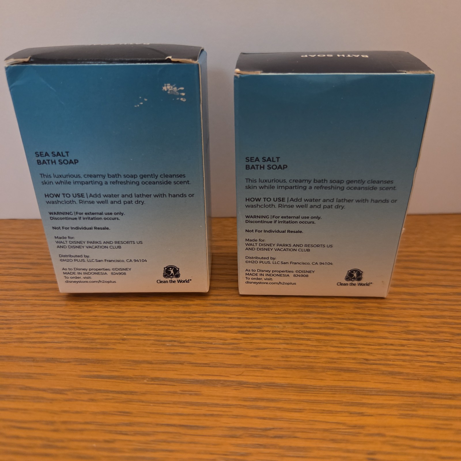 2 Disney Resorts H2O+ Sea Salt Bath Soap