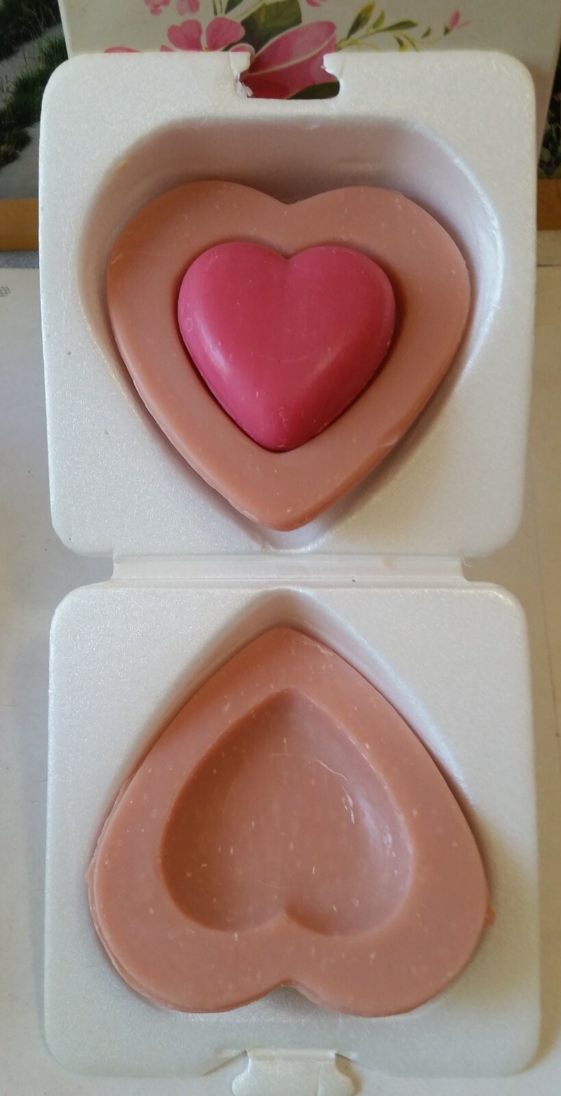 Darling! A Token of Love Soaps, Avon. 3 heart-shaped soaps. 6 oz total weight