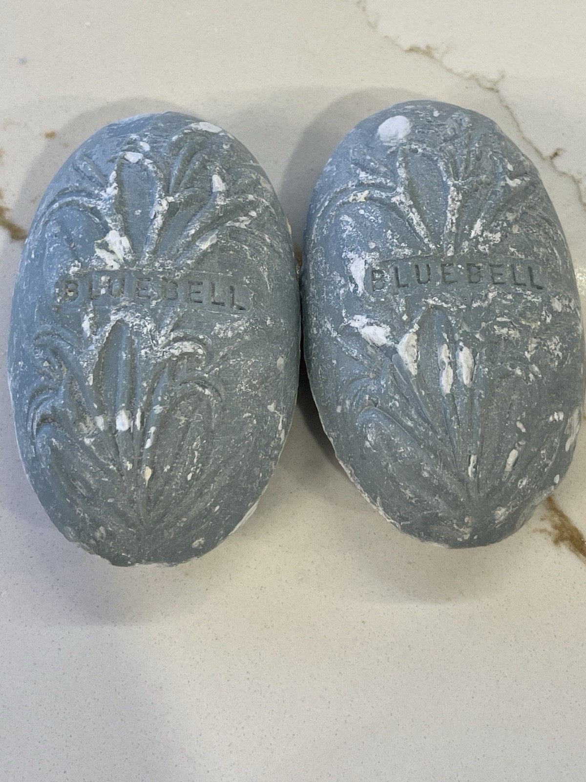 Vintage Fleurs Deluxe Cold Cream Bar Soap Lot of 2 Blue Bell 2.75 oz Flaroma