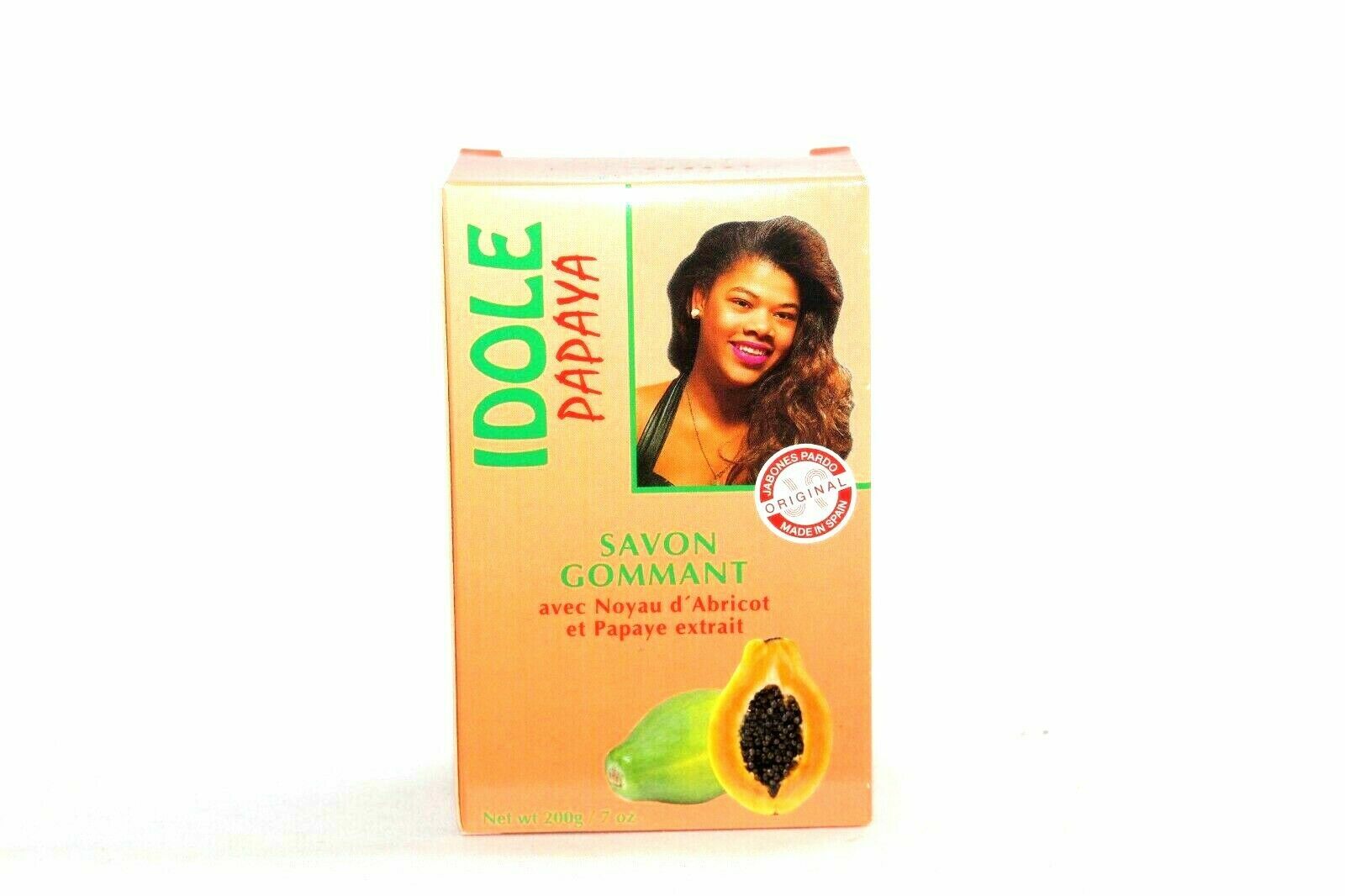 Idole Papaya Exfoliating Lightening Soap 7oz 2pck