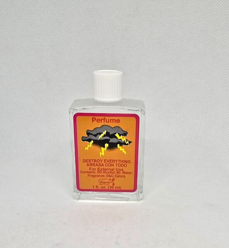 ARRASA CON TODO PERFUME CON FEROMONAS / DESTROY EVERYTHING LIMPIAS DESPOJOS 1PC