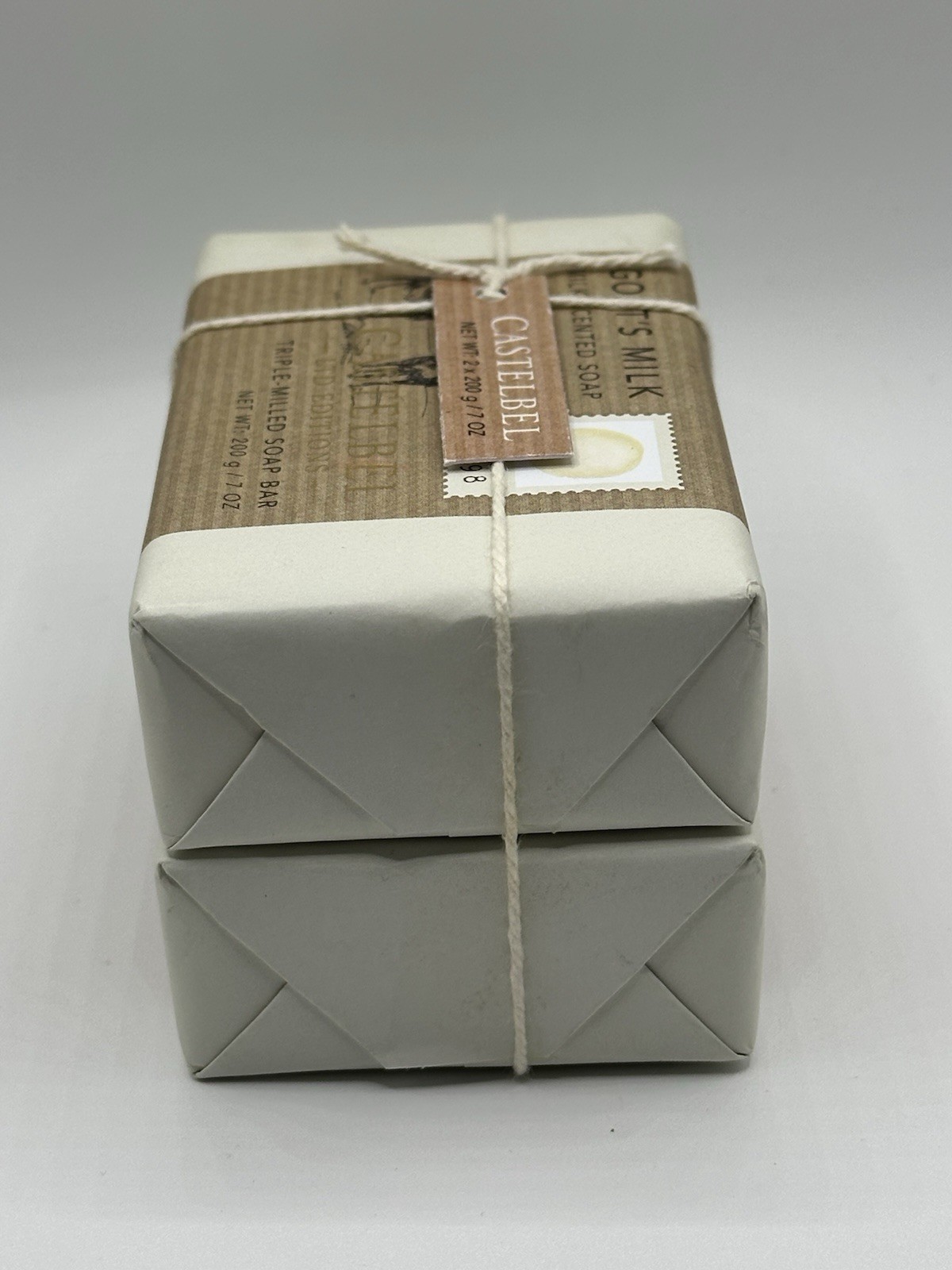 Castelbel Goat’s Milk Soap Set of 2 x 200g Bars Made in Portugal Ltd Edition NWT