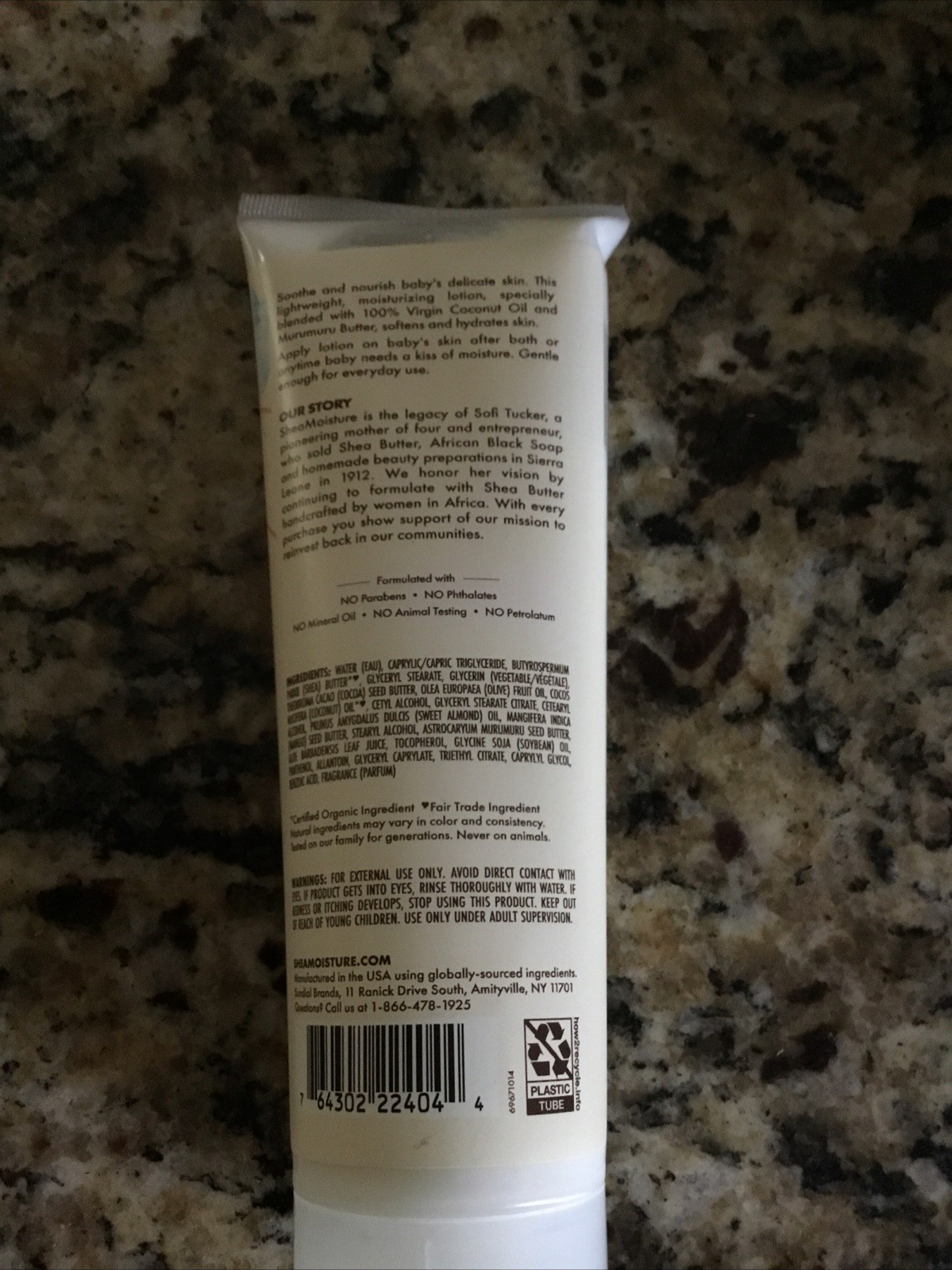 SheaMoisture Baby Lotion 100% Virgin Coconut Oil for 8 Fl Oz (Pack of 1)