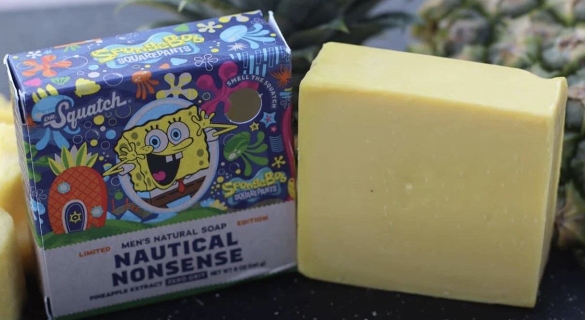 4-pack SpongeBob & Patrick’s Underwater Adventure Soap Duo free shipping