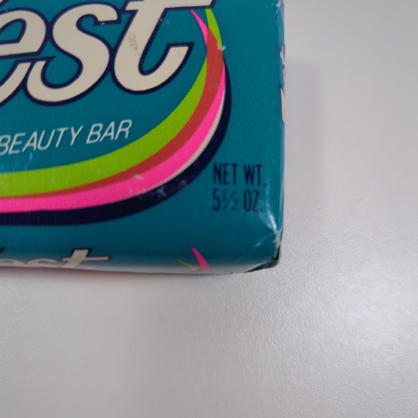 Vtg Zest Deodorant Bar Soap 5 1/2 Oz Sealed Flaw Prop 80s? USA
