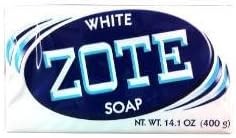 Zote Laundry Bar Soap Variety Pack – White and Pink – 2 Bars