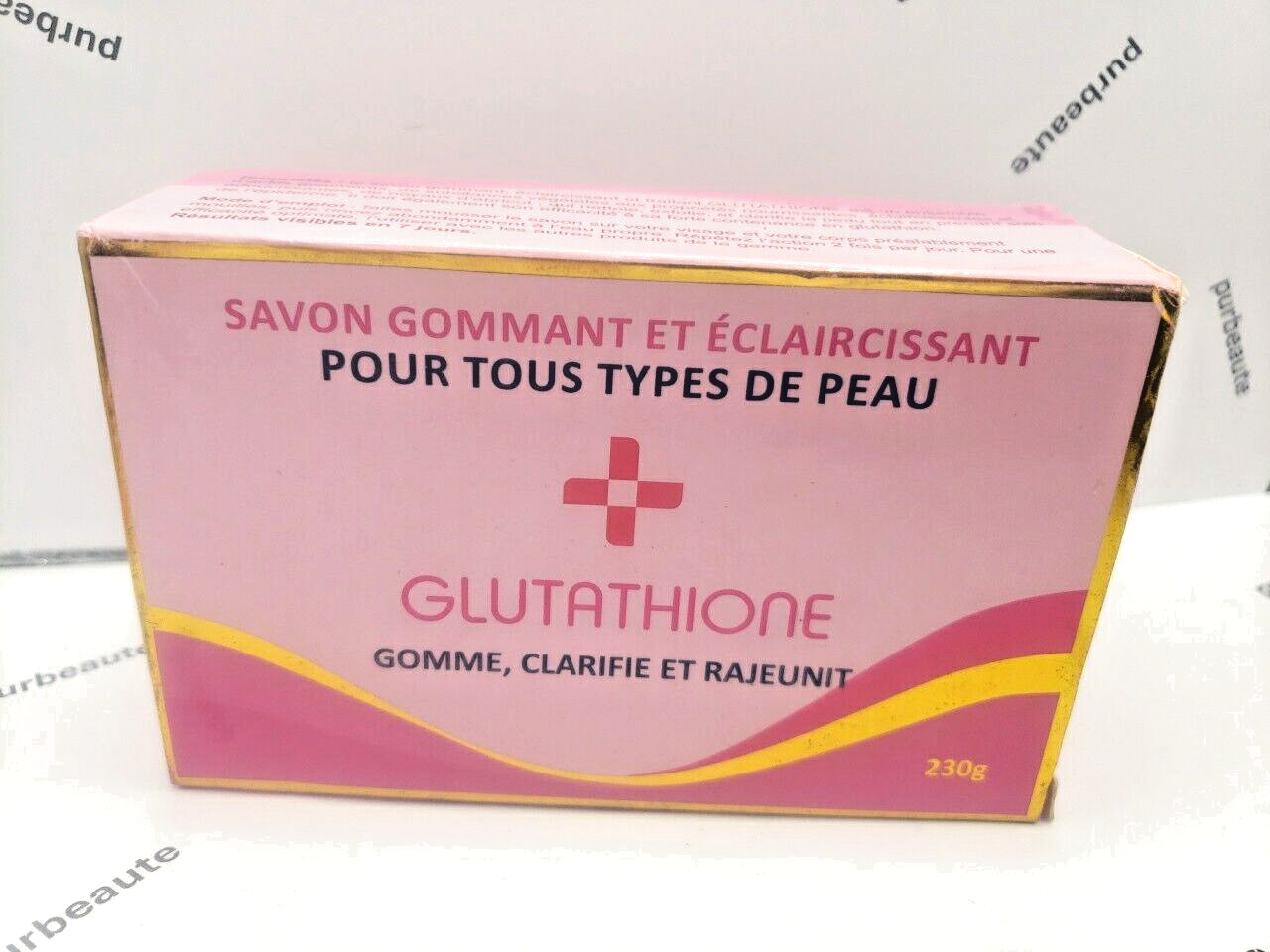 Exfoliating And Lightening Soap w/t Glutathione For all skin types 230G.