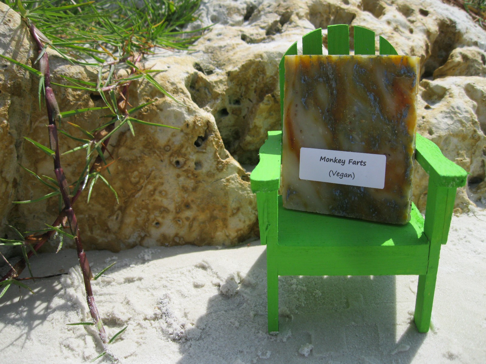 1LB LOT BULK Handmade Handcrafted Natural Soap MONKEY FARTS VEGAN