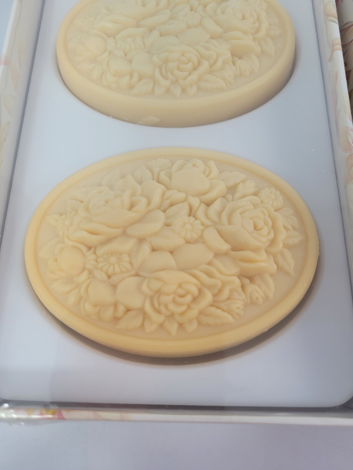 Saponificio Artigianale Fiorentino Water Lilly Blossom Soap 3 bars X 4.4 oz NEW