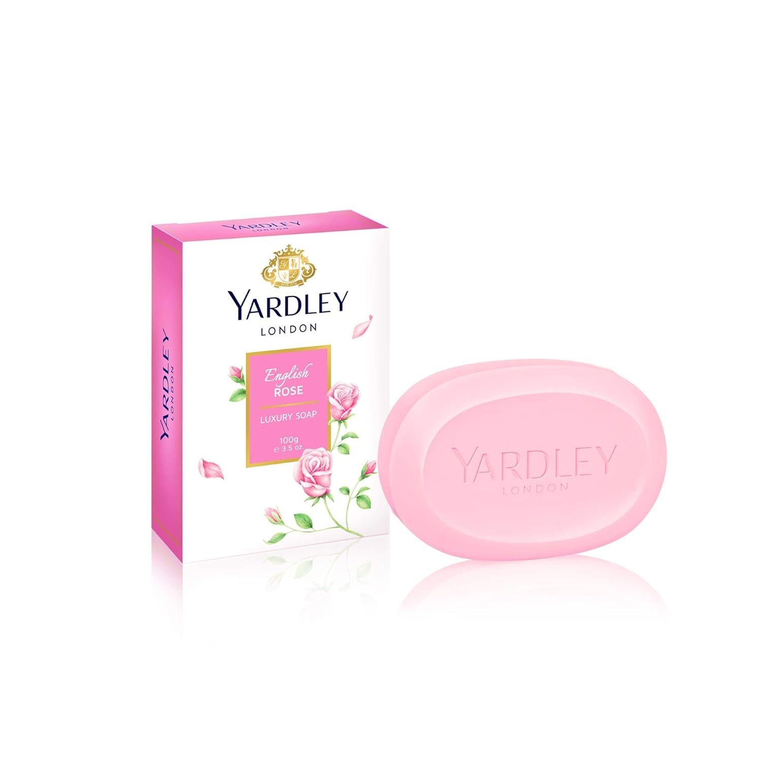 Yardley London English Rose Luxury Soap Set Triple Milled 10.5 Ounces
