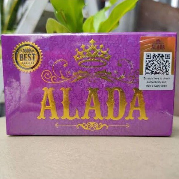 ORIGINAL ALADA INSTANT WHITENING SOAP Face & Body Naturally Brightening 160g X 3