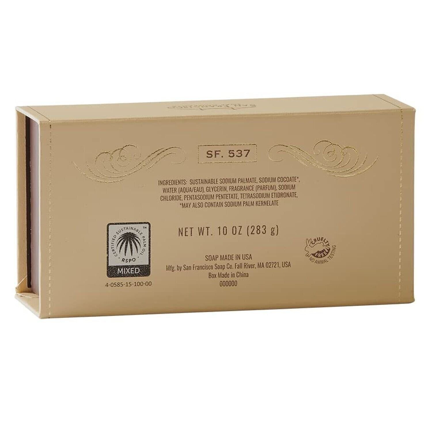 San Francisco Soap Company Awakening Malt + Espresso Man Bar