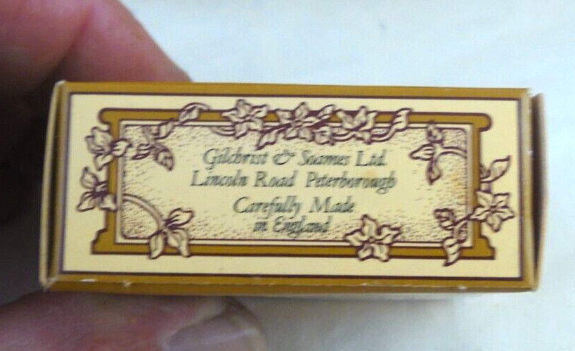 “Gilchrist & Soames” “Chamomile” “English Shell Soap” “French Milled” 10 boxes