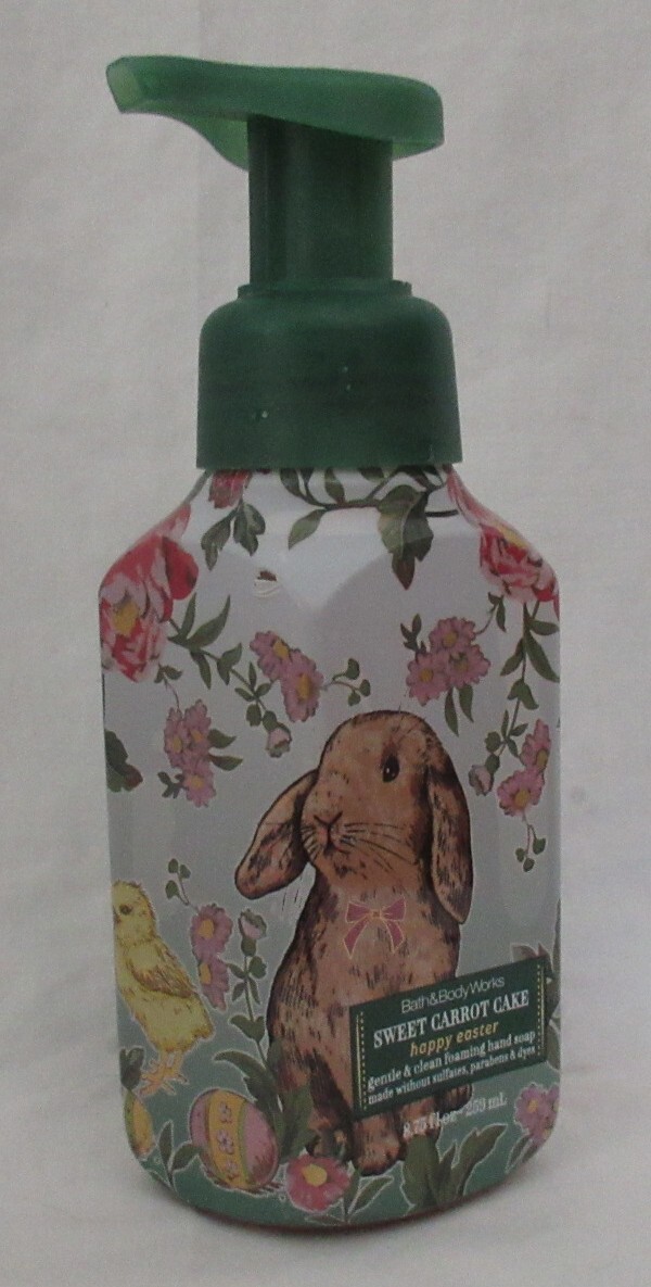 Bath & Body Works Gentle & Clean Foaming Hand Soap Lot Set 2 SWEET CARROT CAKE
