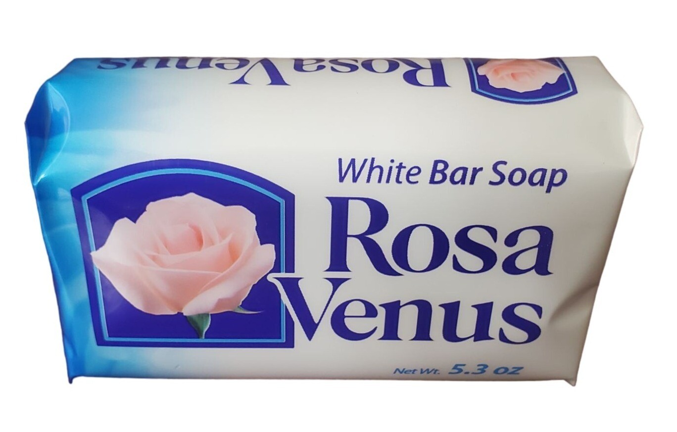 Jabon Rosa Venus Blanco(White) Classic 150 g / 5.29 oz Soap Bar