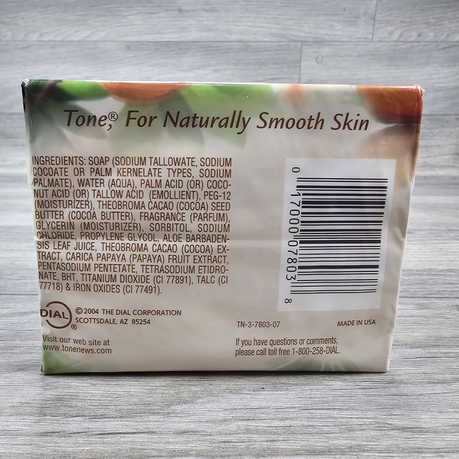 Tone Cocoa Butter and Botanicals Original Bar Soap – One Pack Of Six 4.25oz Bars