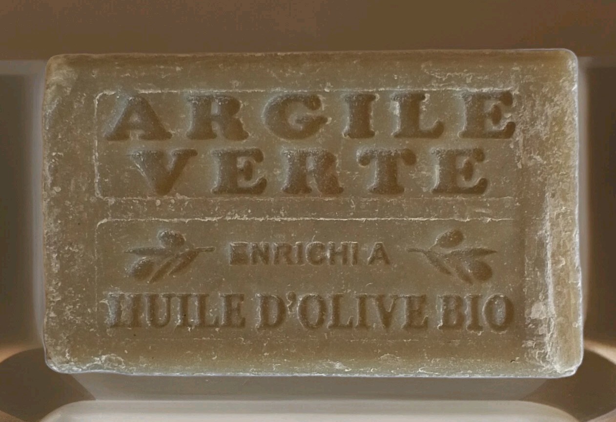 Luxury Natural Soap👍Green Clay & Organic Olive Oil✔Handcrafted in France👌😎