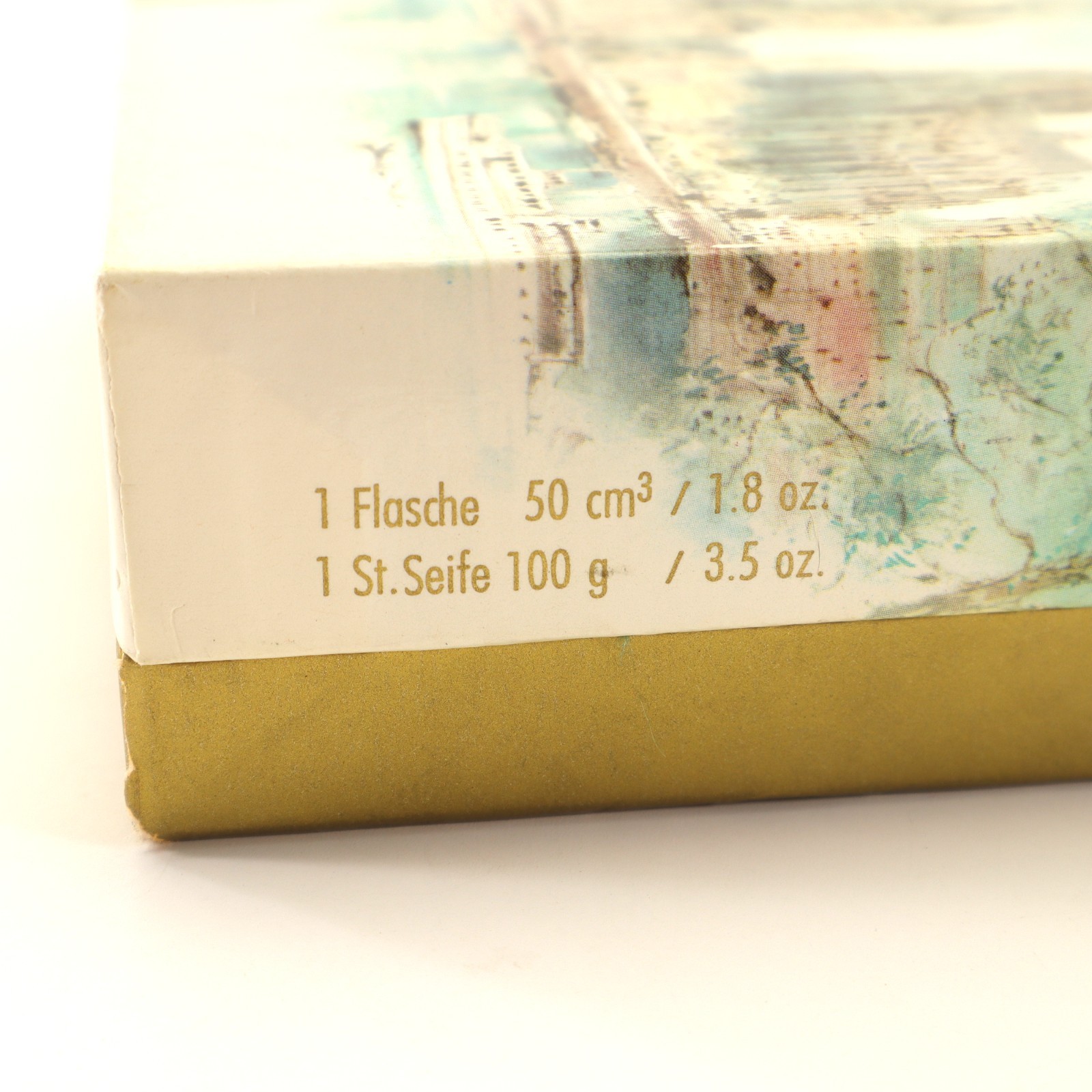 4711 Oirginal Eau De Cologne & Bar of Soap Gift Box Splash 1970 Germany NIB Vtg