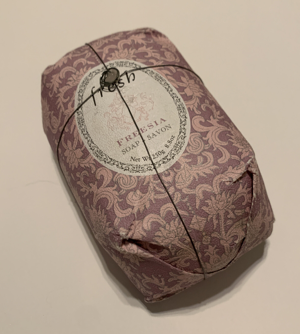 Fresh Oval SAVON/SOAP FREESIA 250g/8.8 OZ. Wrapped