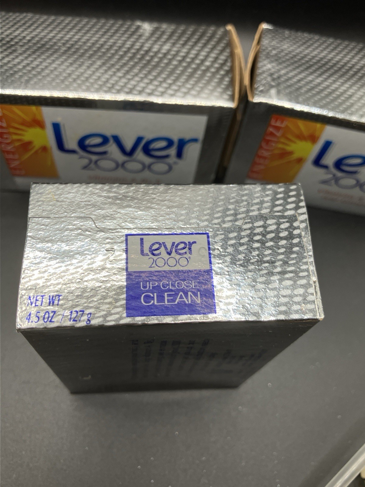 Lever 2000 Bar Soap Lot Energize with Ginseng Vitamin E 3 Bars & Bonus Sample