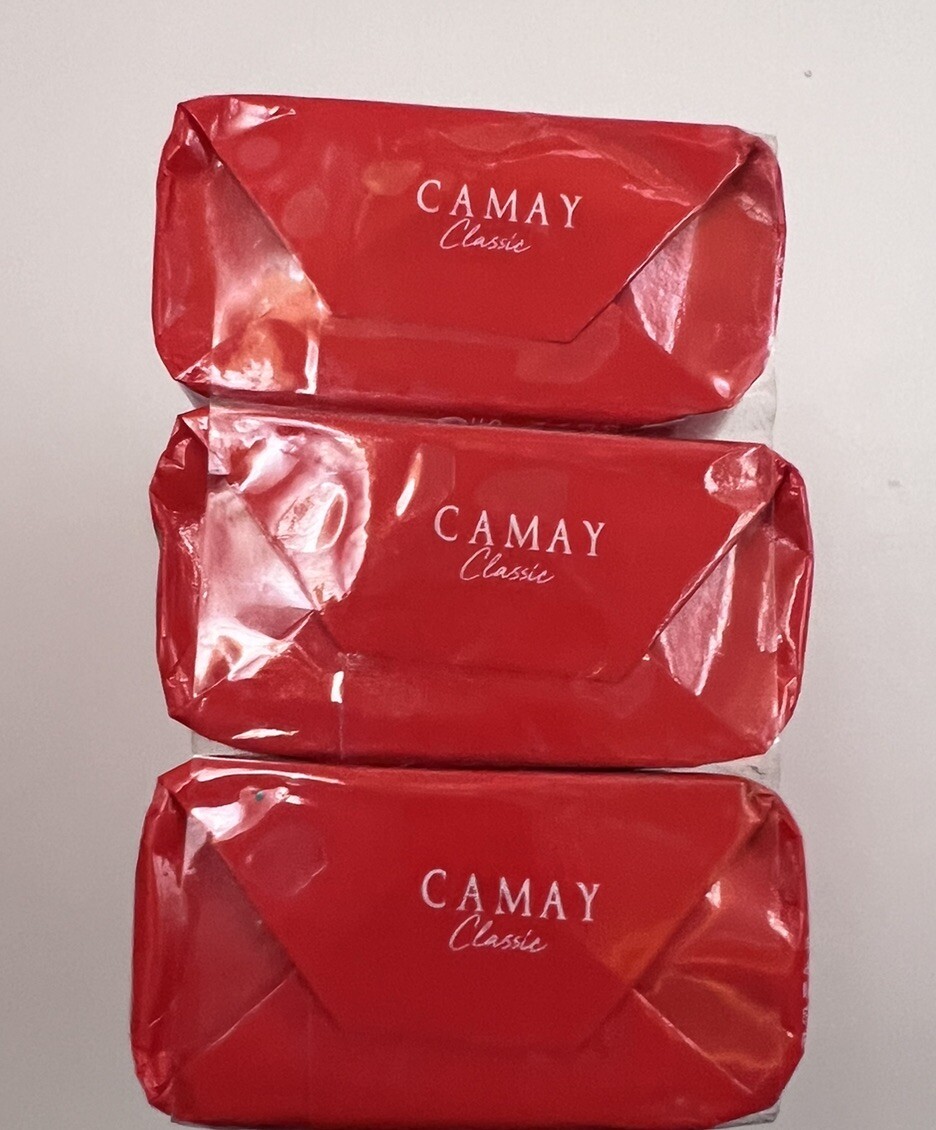 New Camay Classic Bar Soap Fragrance Beauty Bar Sensual Scent 3 Bars 4.4oz each