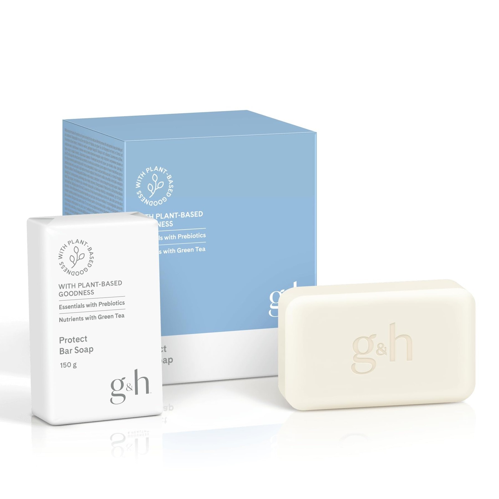 2 Pack Set G&H Protect Bar Soap Sulfate Free 5.29oz 5.3 Ounce (Pack of 2)
