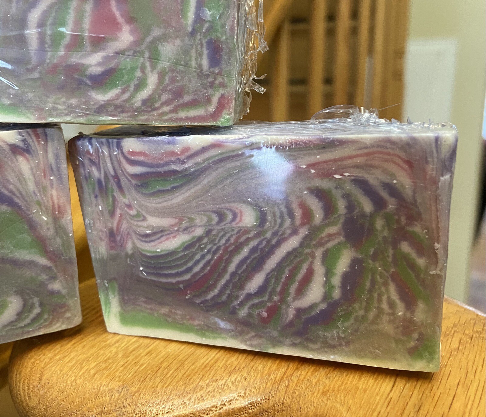 Handcrafted Swirl Soap Multi Color