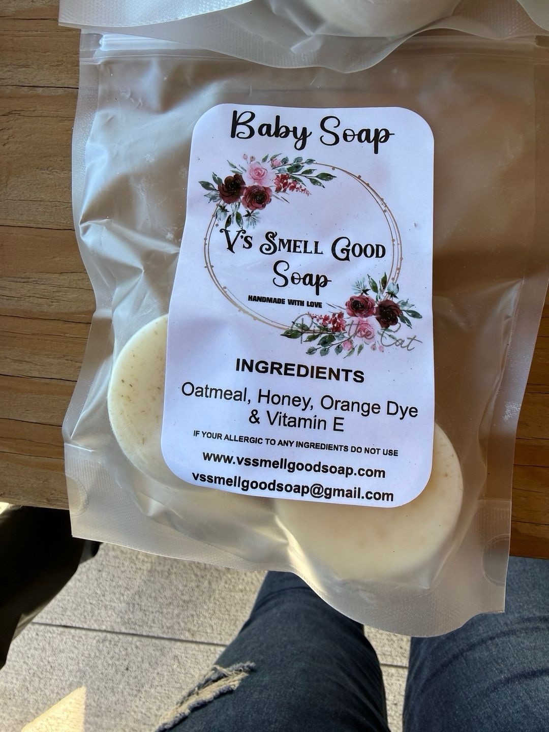 V’s Smell Good Soap Handmade Moisturizing Body Bar Soap Assorted Scents & Shapes