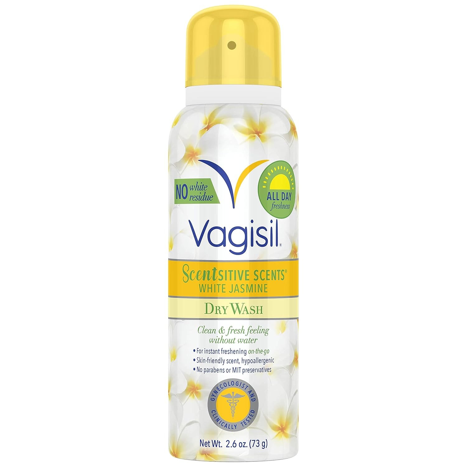 Vagisil Scentsitive Scents Feminine Dry Deodorant White Jasmine 2.6 Oz