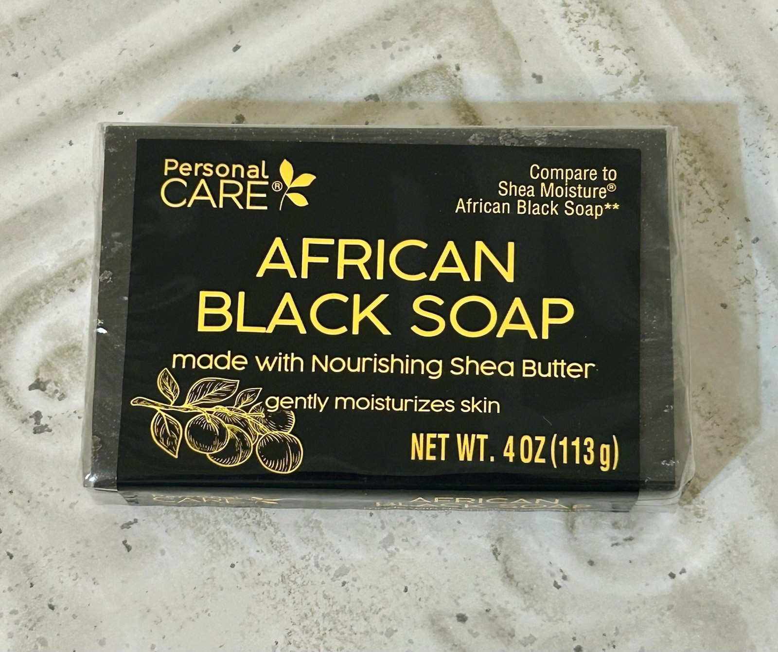 3 Shea Butter African Black Soap Acne Prone, Troubled Skin