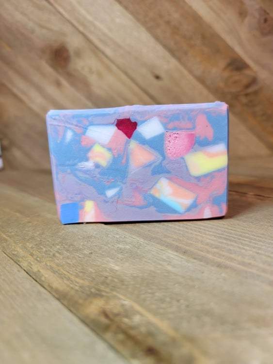 Snuggles Confetti Handcrafted Soap, Goat’s Milk Soap Bar, Colorful Soap