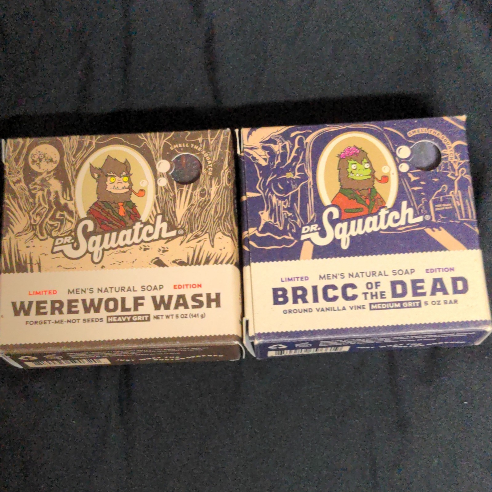 Dr. Squatch 4 Halloween Ltd. Edition And 2 Reg. 6 Bricc Total