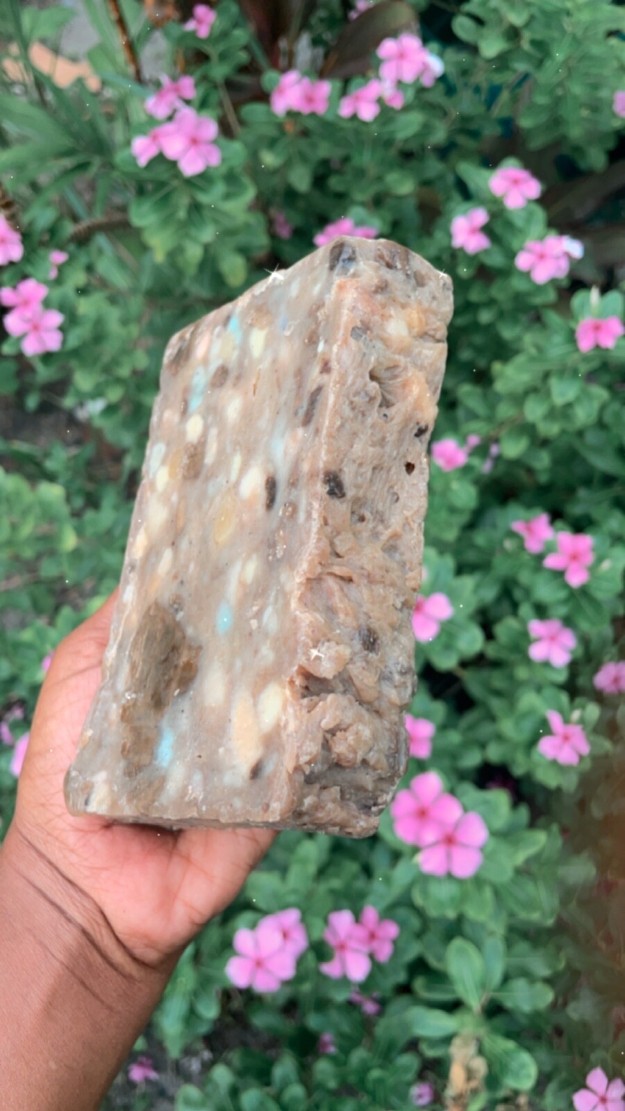 Organic Handmade Honey Marble Soap