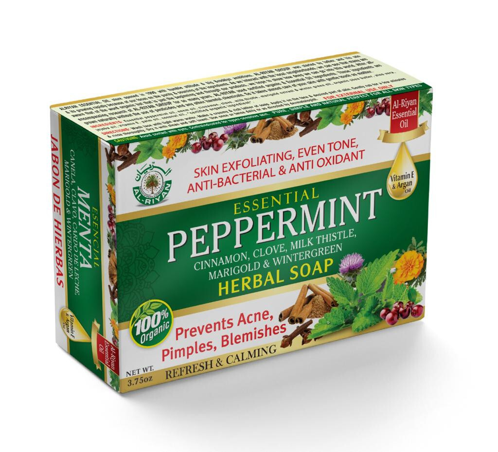 ORGANIC & 100% NATURAL HERBAL SOAP (Assorted Pack of 6)