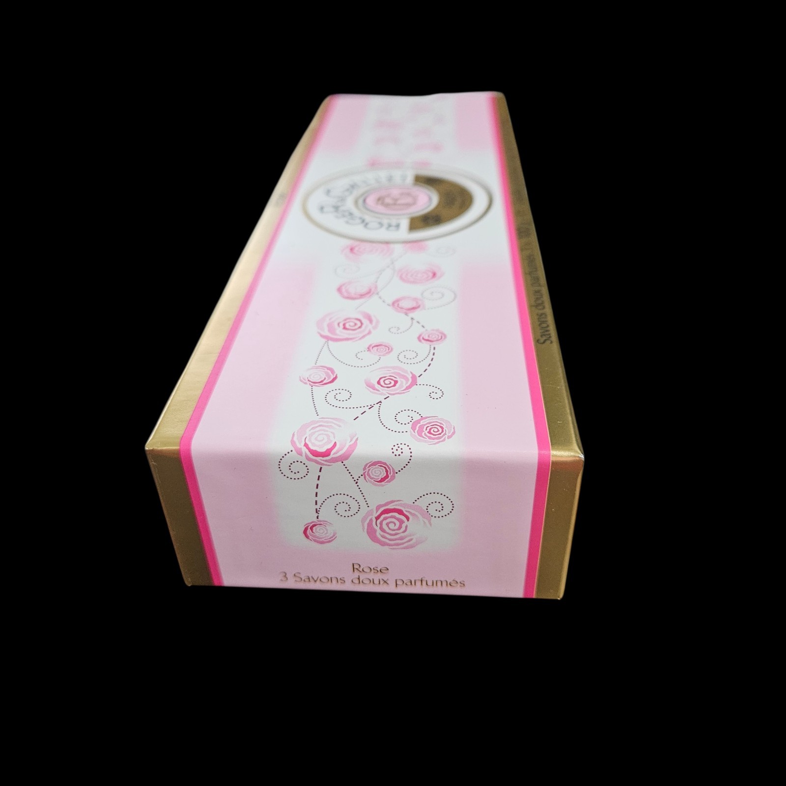 Roger & Gallet Paris Rose Gentle Perfumed Soap Set of 3 (3.5 oz each) New NOS