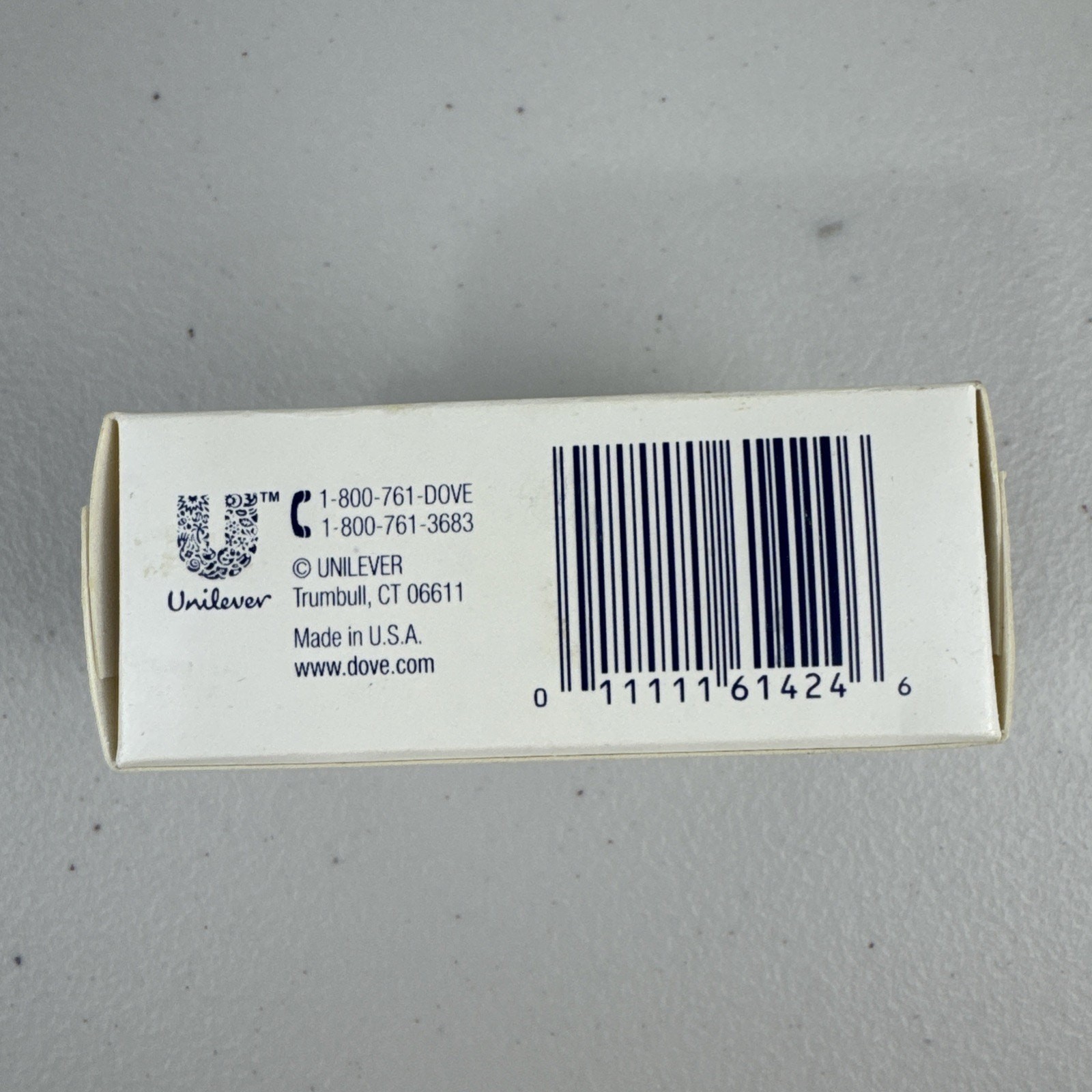 1 Dove White Beauty Bar Soap 1/4 Moisturizing Lotion 3.15 Oz Vintage Made In USA