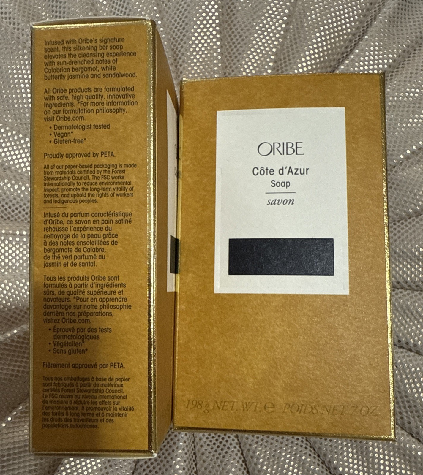 Oribe Côte d’Azur Soap | Savon 198g/7oz. | NEW 2 PACK