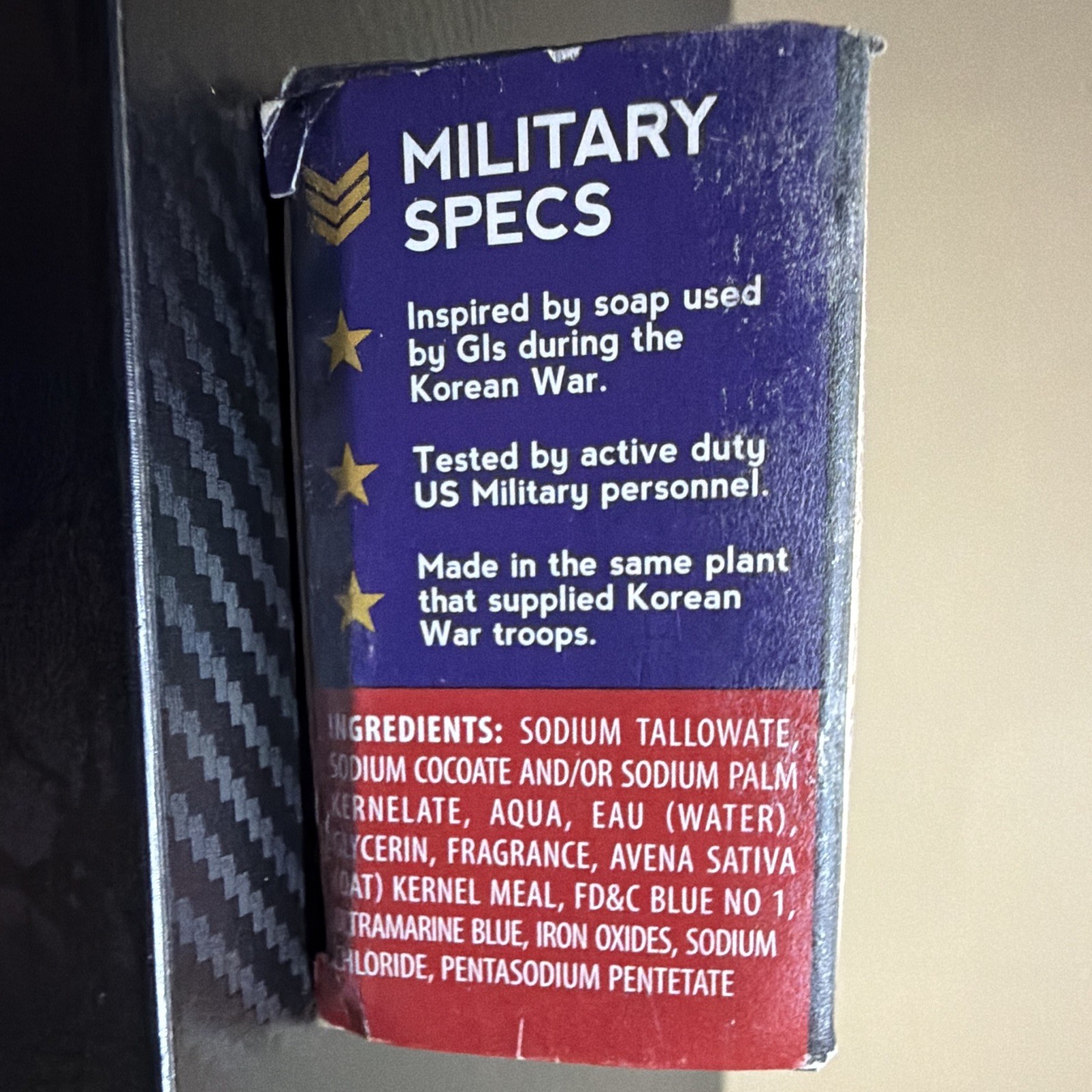 Duke Cannon Big Ass Brick of Soap Naval Supremacy 10 oz Triple Milled Bar
