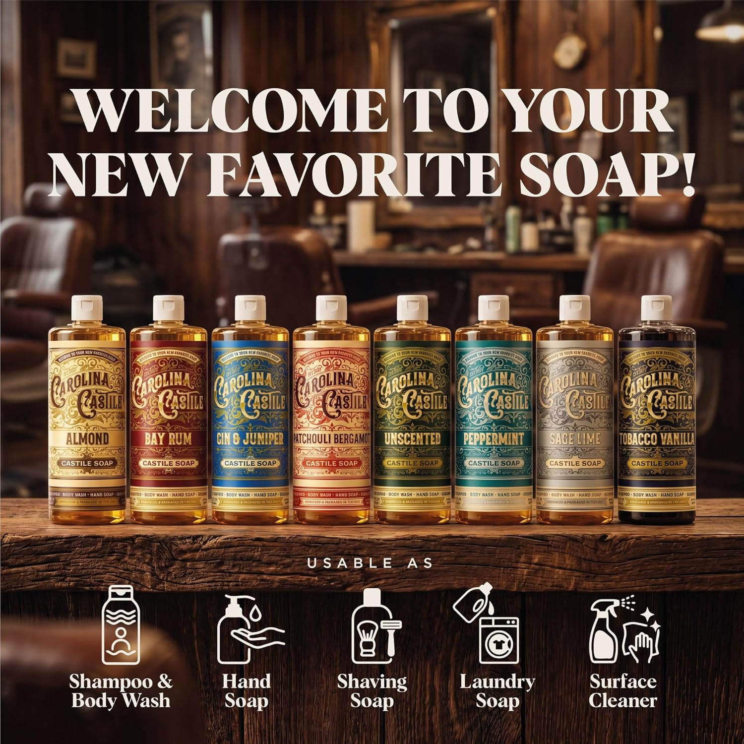 Patchouli Bergamot Scented Castile Soap – Certified Organic, High Olive Oil Cont