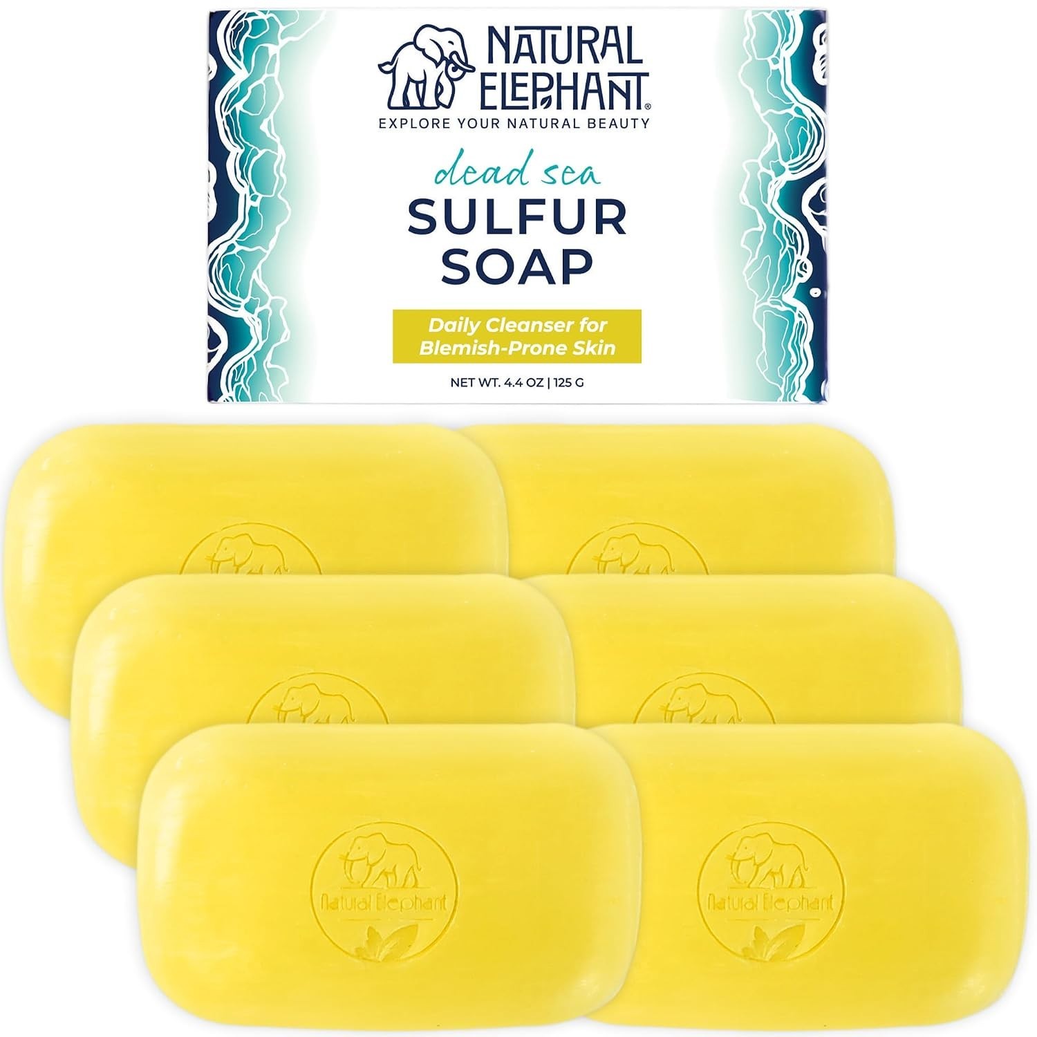 Acne Prevention Sulphur Soap Bar 6-Pack