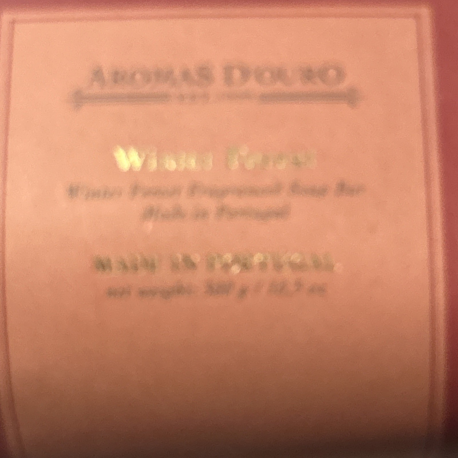 Aromas d’Ouro Winter Forest aromatic soap bar 10.5 Oz Portugal See Photos