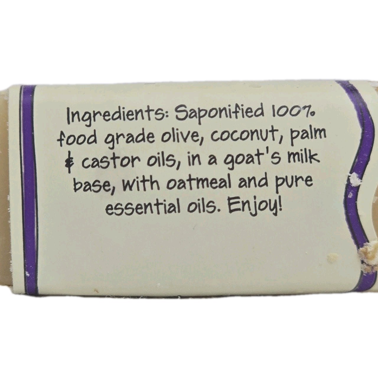 6-PACK Zum Goat’s Milk Soap Bar Oatmeal And Lavender 3 Oz Each