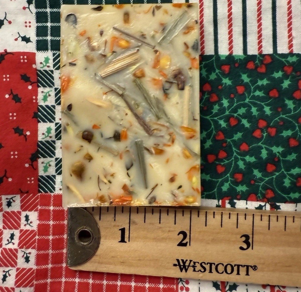 Handmade Goat Milk Soap Bar Lemongrass & Chrysanthemum Vegan Organic All Natural