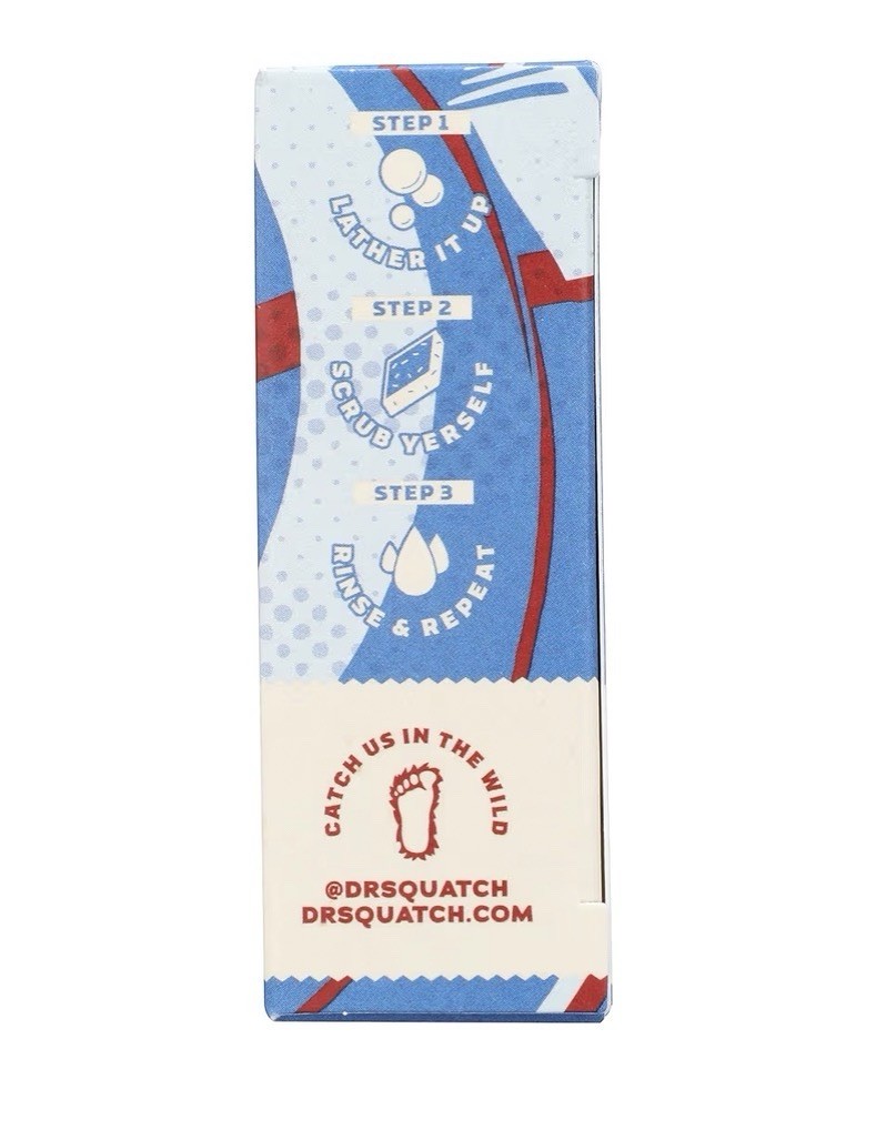 Dr. Squatch Liberty Lather 3 Pack (Marvel Captain America) LIMITED EDITION Soap