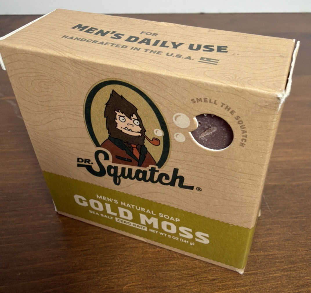 Dr Squatch Bar Soap Mixed Lot FATHER’S DAY Gift Lot of FIVE (5) Different