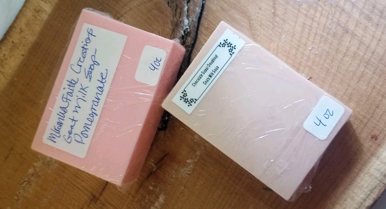 Goat Milk Soap Father’s Day Special Choose Scents 4/$9.95