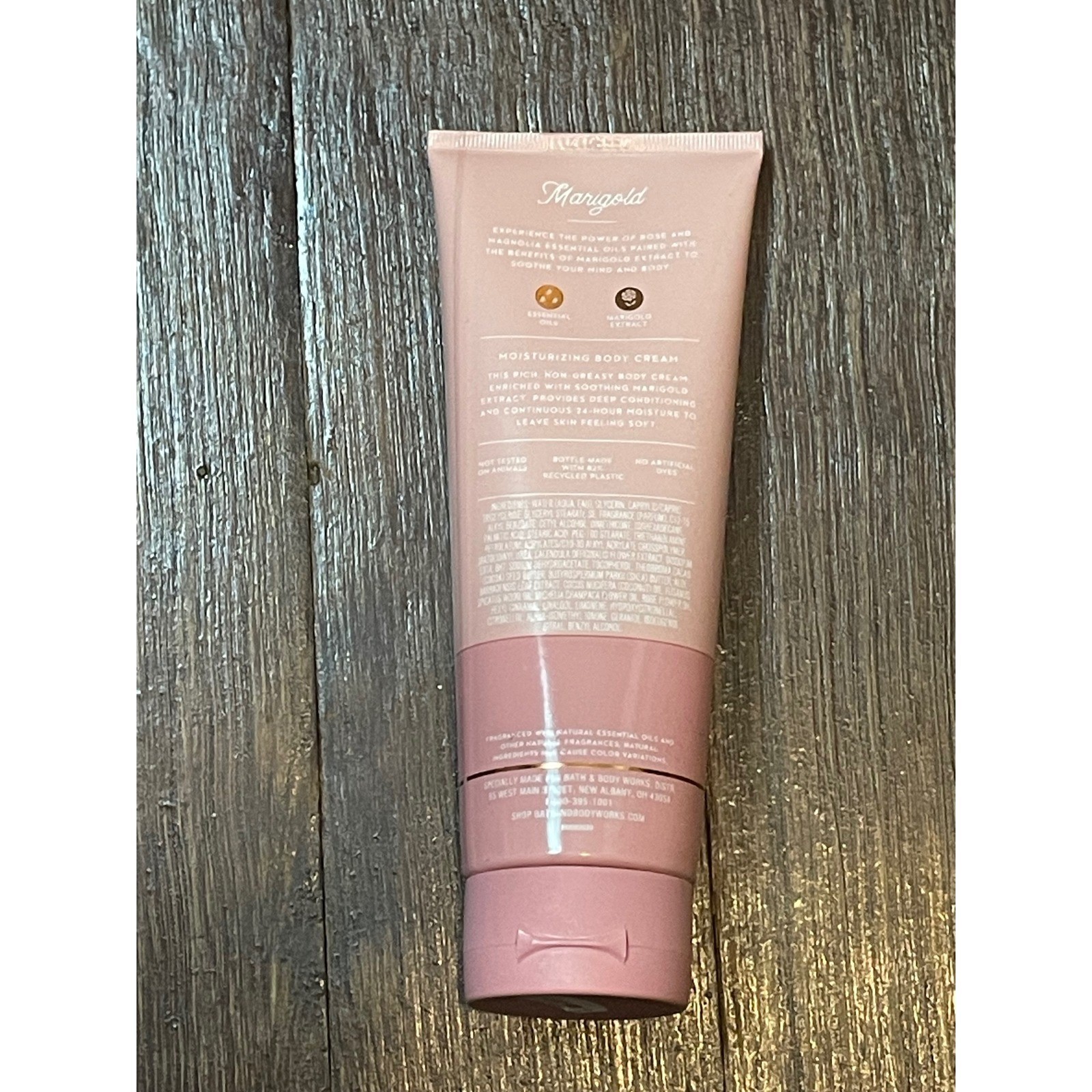 Bath & Body Works Aromatherapy Marigold Rose Magnolia Body Cream 8oz