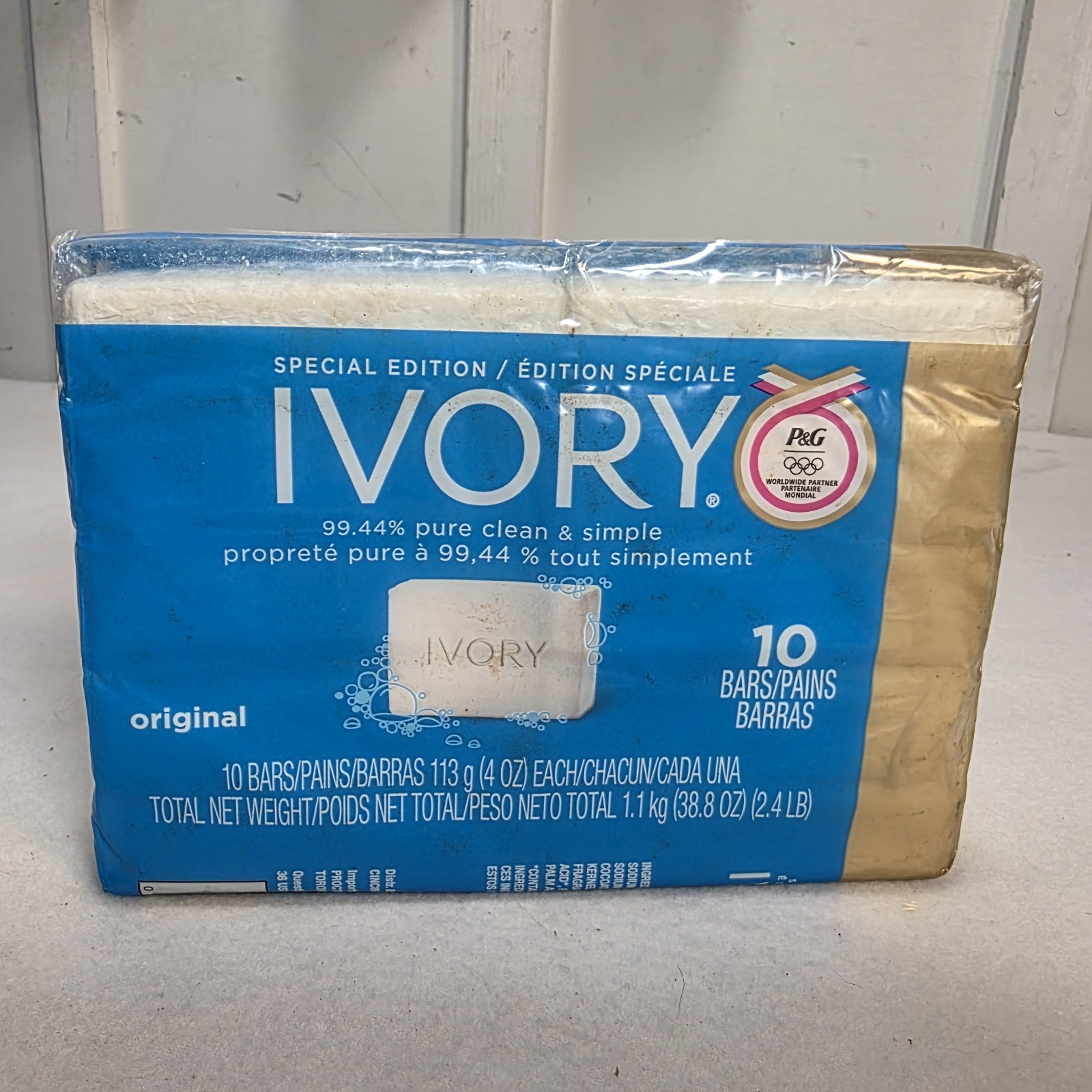 Original Ivory Bar 10 Soap 99.44% Pure Clean & Simple Special Edition