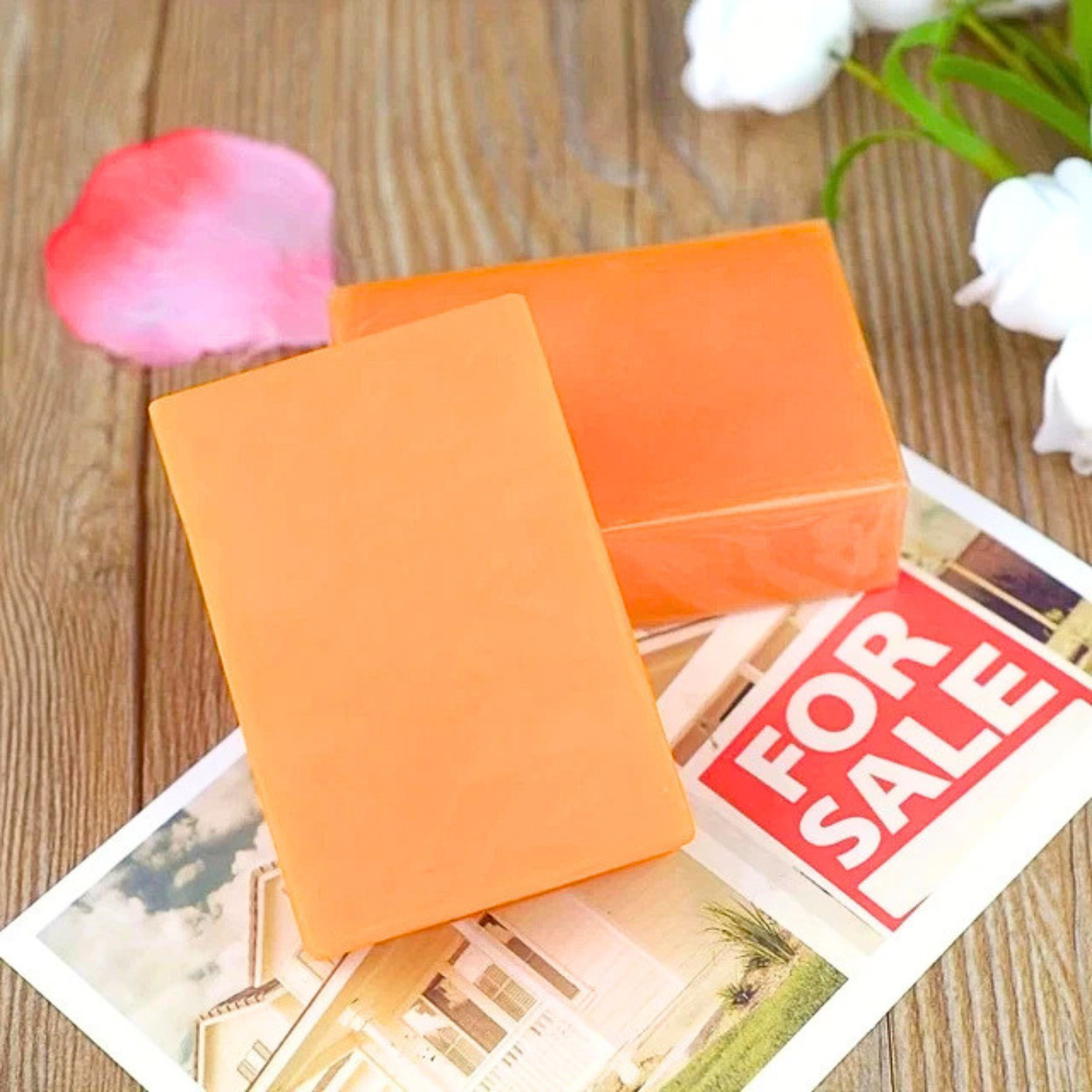 4 Bar x 65g Soap Kojic Acid Soap Skin Lightening Kojic Acid Original
