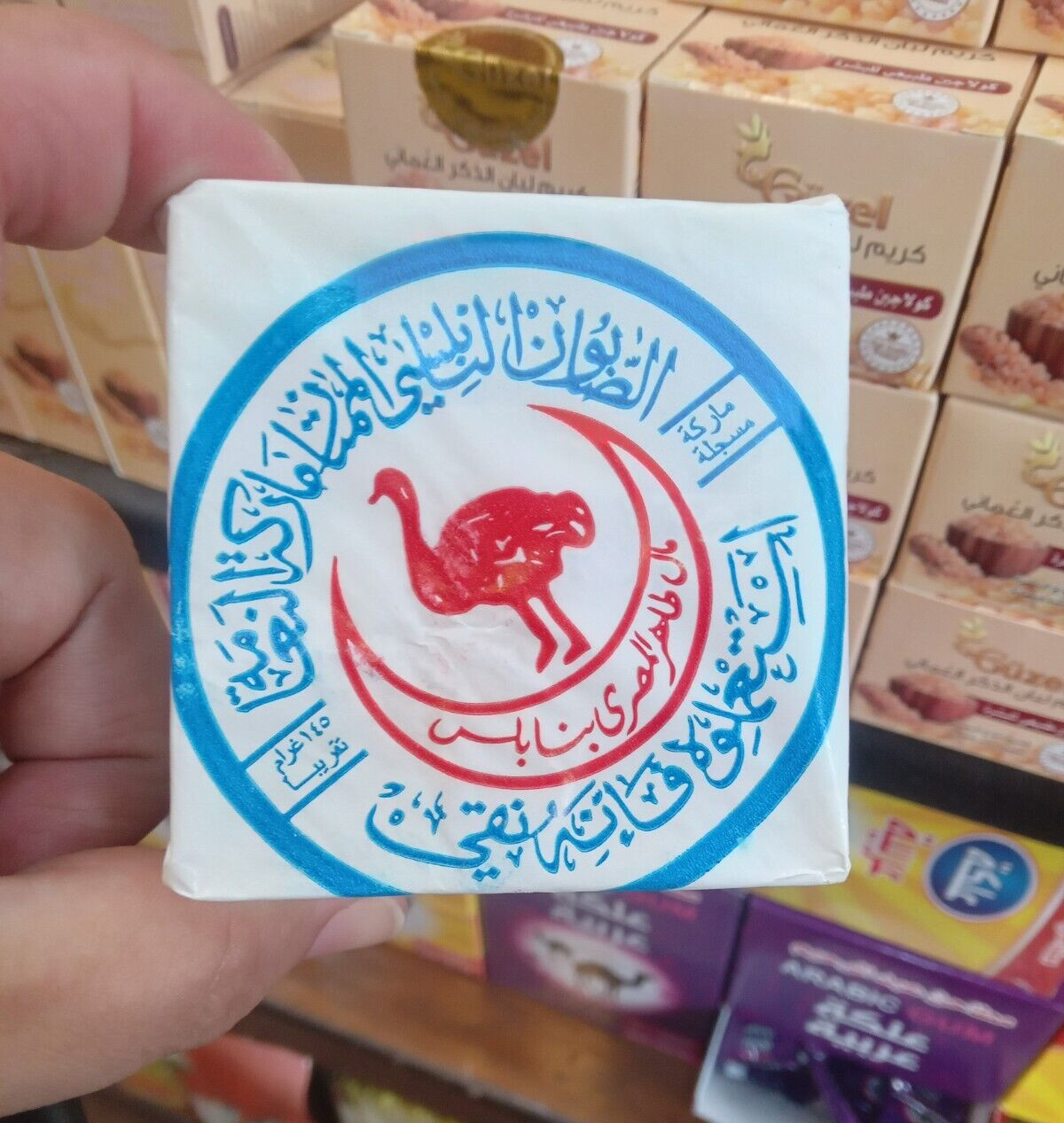 Soap Ostrich Olive Oil Nabulsi Natural Original Palestine Bath 145g Handmade